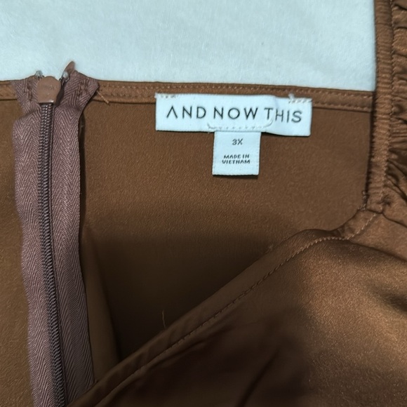 And Now This
Women's Ruched Long-Sleeve Peasant Dress - Picture 5 of 8